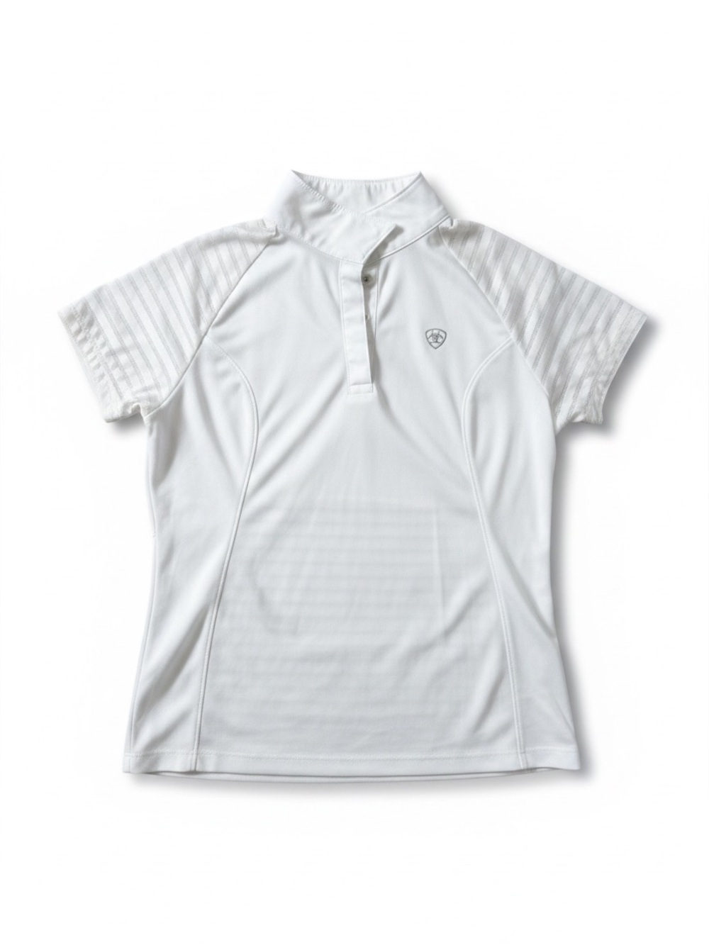 Ariat Pro Series White Short Sleeve Show Shirt | Youth 10 (Medium)